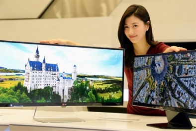 Ra mắt màn hình vi tính 4K của LG